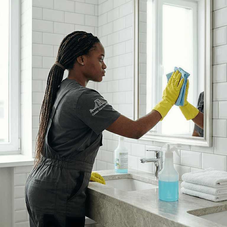 professional floor cleaning