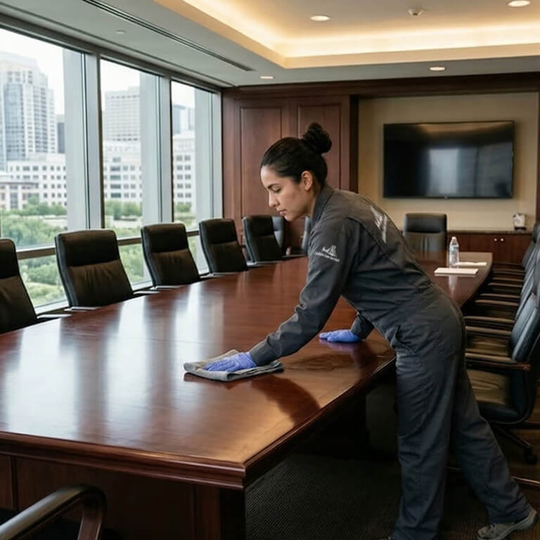 professional floor cleaning