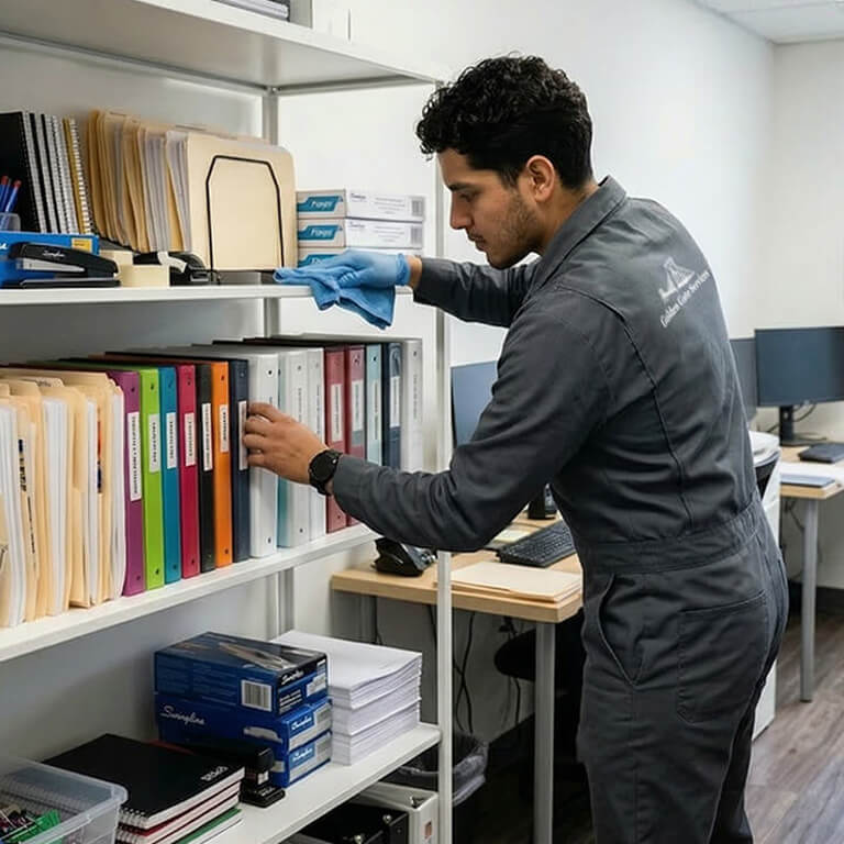 commercial floor cleaning